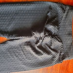 Honeycomb scrunch bottom leggings